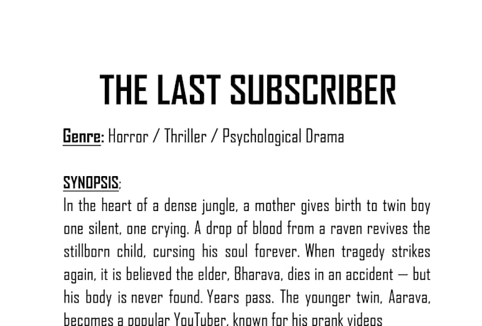 do script work which im really good at it